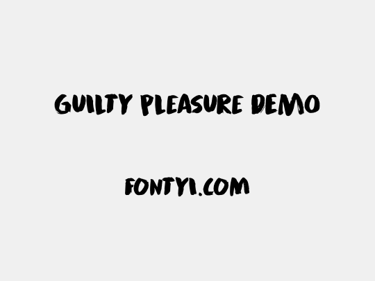 Guilty Pleasure DEMO