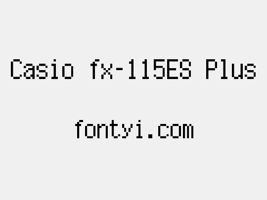 Casio fx-115ES Plus