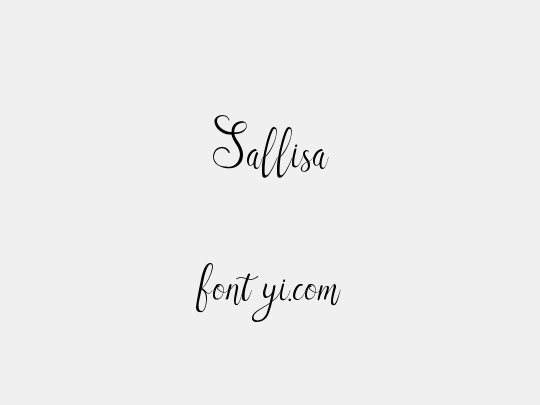 Sallisa