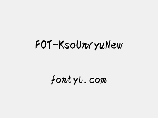 FOT-KsoUnryuNew