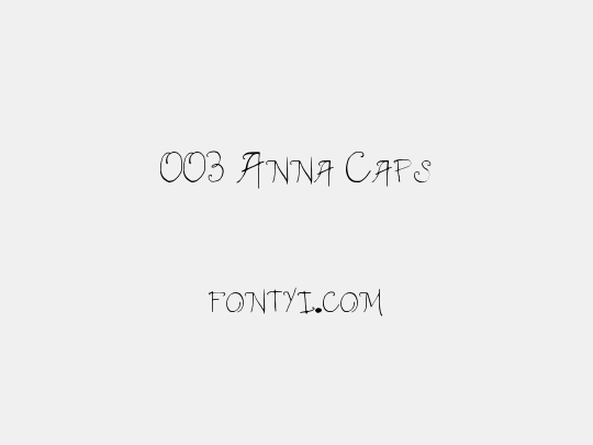003 Anna Caps