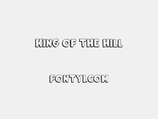 King Of The Hill
