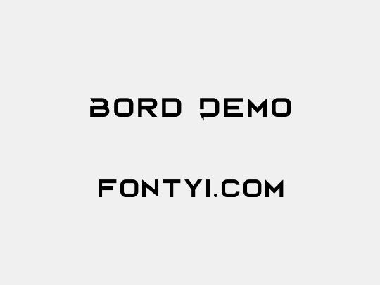 Bord Demo