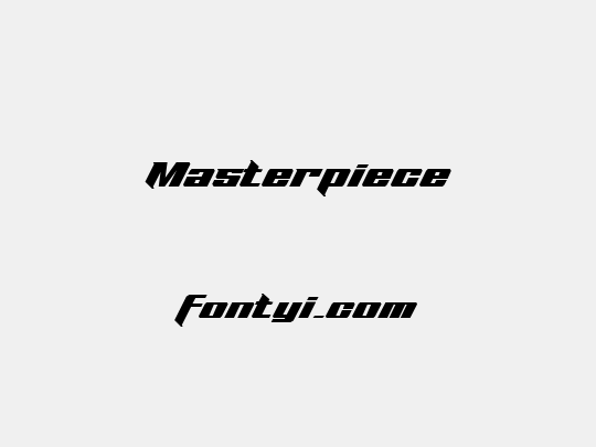 Masterpiece