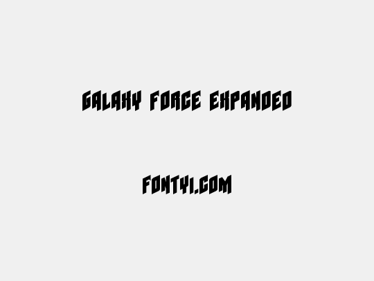 Galaxy Force Expanded