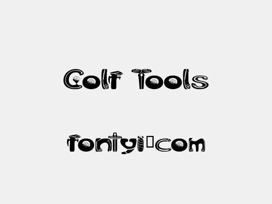 Golf Tools