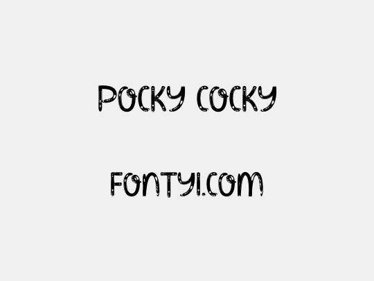 Pocky Cocky