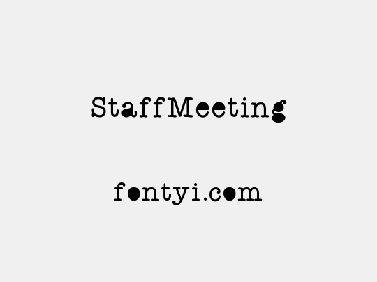 StaffMeeting