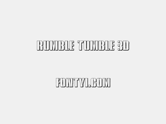 Rumble Tumble 3D