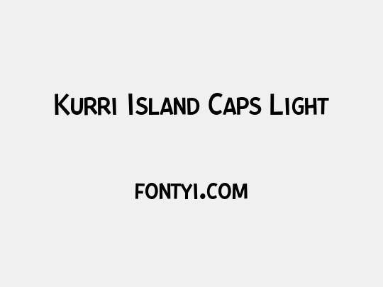 Kurri Island Caps Light