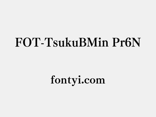 FOT-TsukuBMin Pr6N