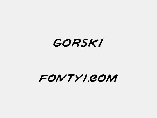 Gorski