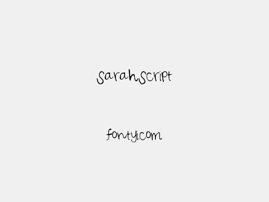 SarahScript
