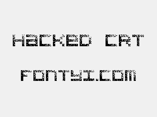 Hacked CRT