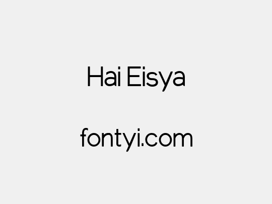 Hai Eisya