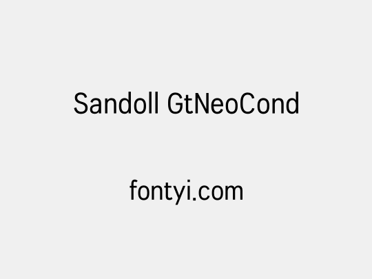 Sandoll GtNeoCond