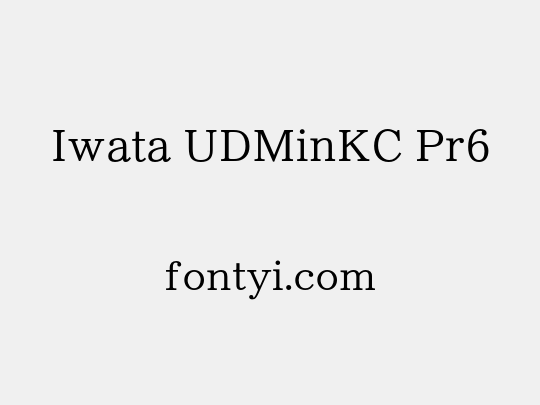 Iwata UDMinKC Pr6