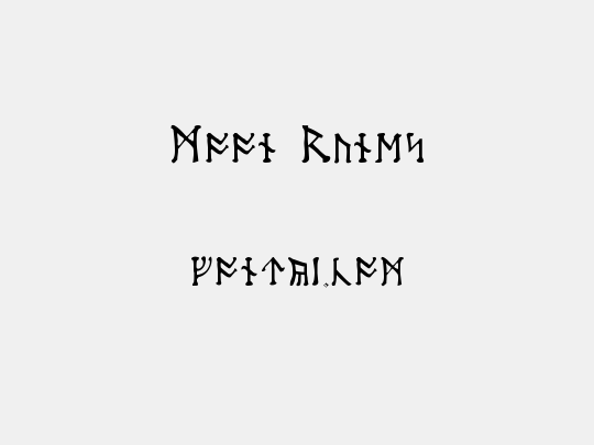 Moon Runes