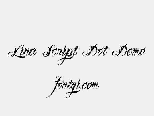 Lina Script Dot Demo