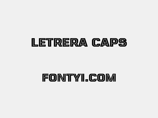 LETRERA CAPS
