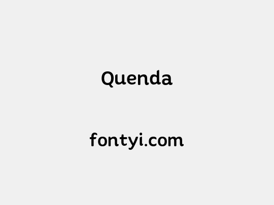 Quenda