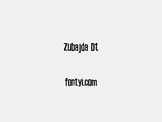 Zubajda Dt