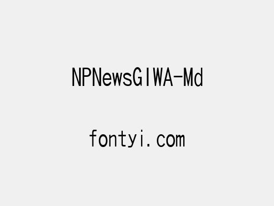 NPNewsGIWA-Md