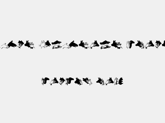 Hand Shadows Icons