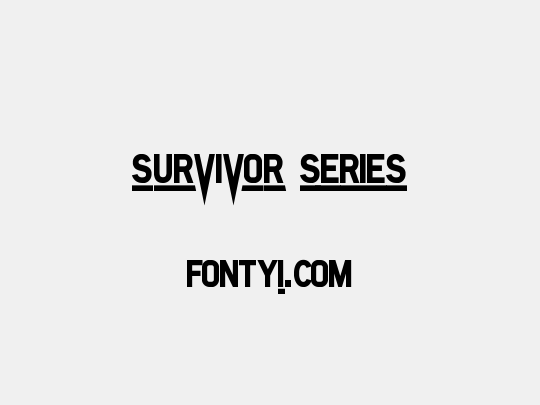 SURVIVOR SERIES