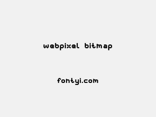 webpixel bitmap