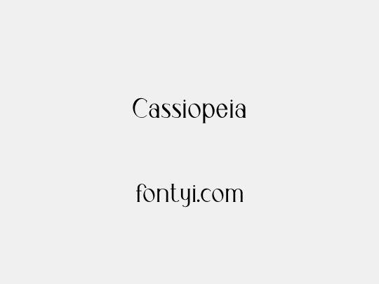 Cassiopeia