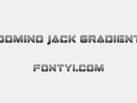 Domino Jack Gradient