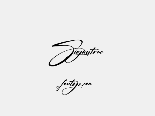 Signatrue