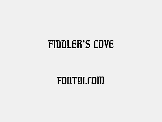 Fiddler's Cove