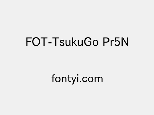 FOT-TsukuGo Pr5N