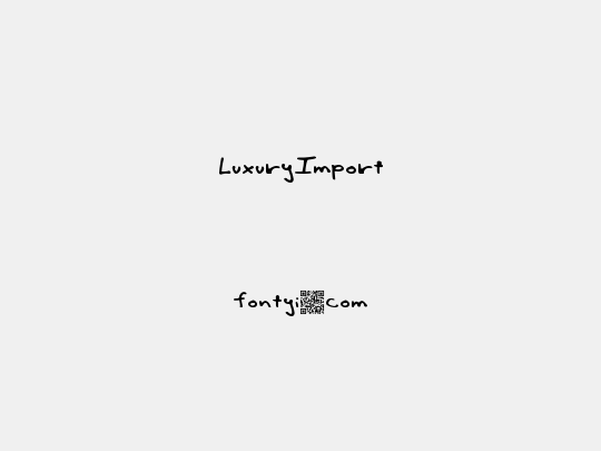 LuxuryImport