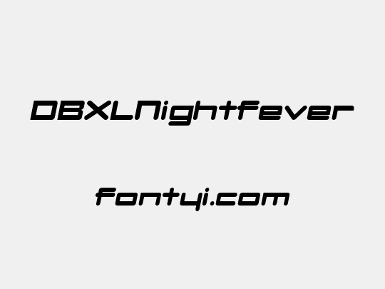 DBXLNightfever