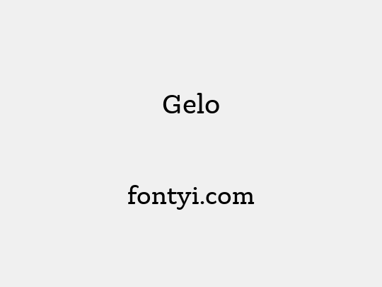 Gelo