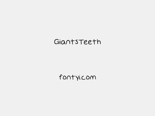 GiantsTeeth