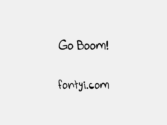 Go Boom!
