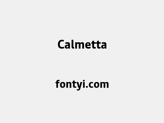 Calmetta