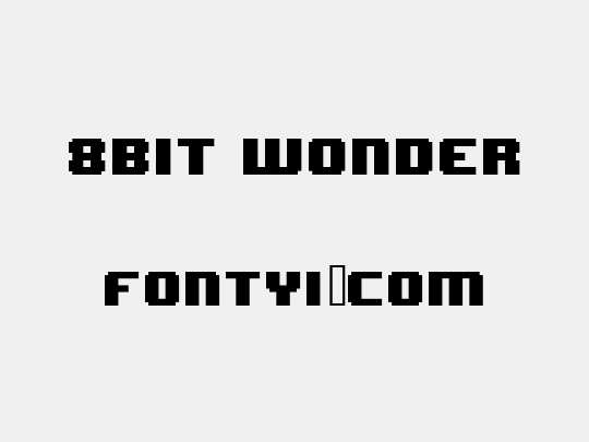 8BIT WONDER