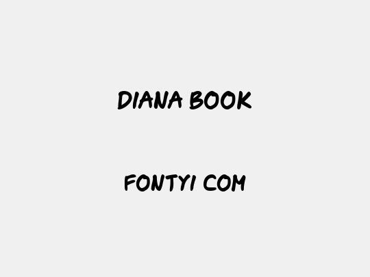 Diana Book