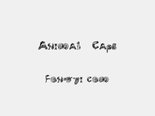 Animal Caps