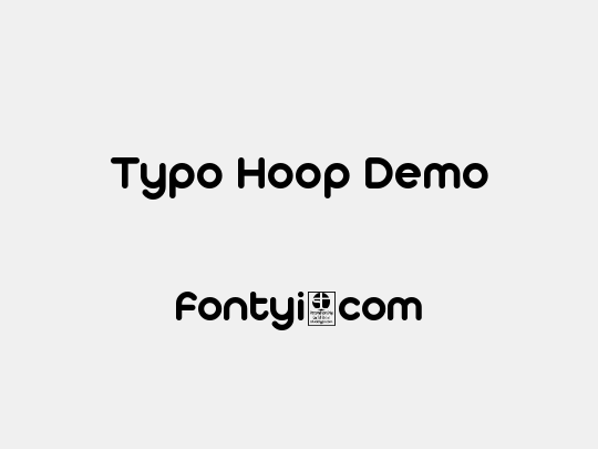 Typo Hoop Demo