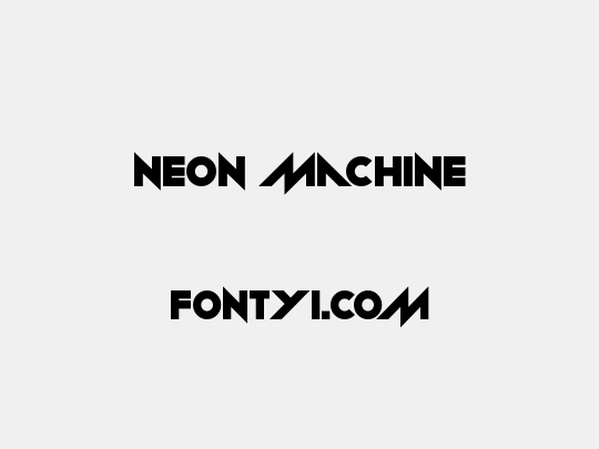 Neon machine