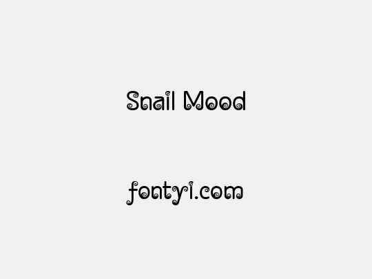 Snail Mood