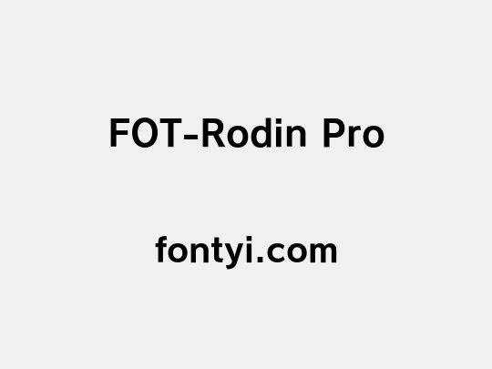 FOT-Rodin Pro