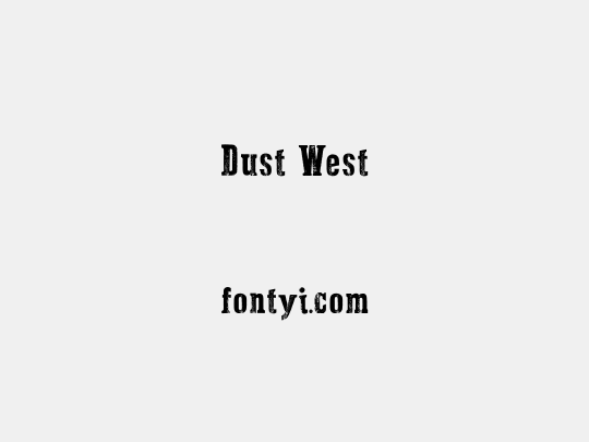 Dust West
