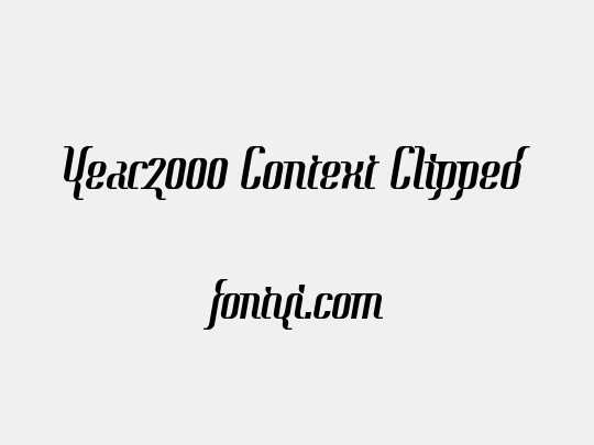 Year2000 Context Clipped